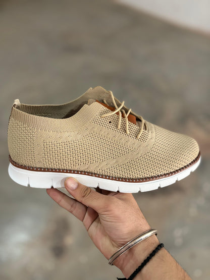 Men's Comfortable Casual Shoes - Tan