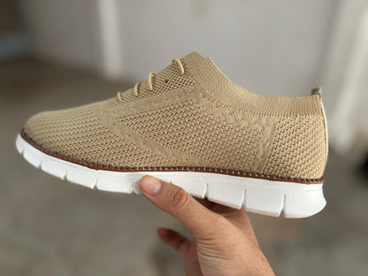 Men's Comfortable Casual Shoes - Tan