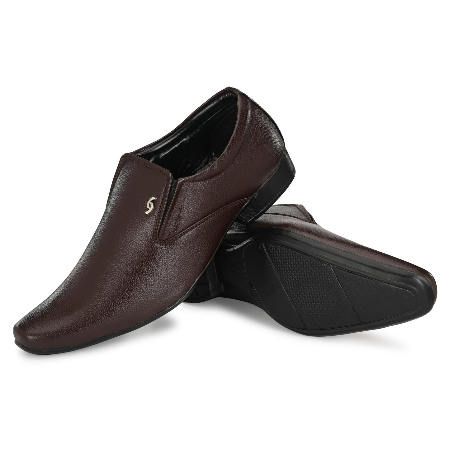 Formal Shoes For Men | Synthetic Leather (Brown)